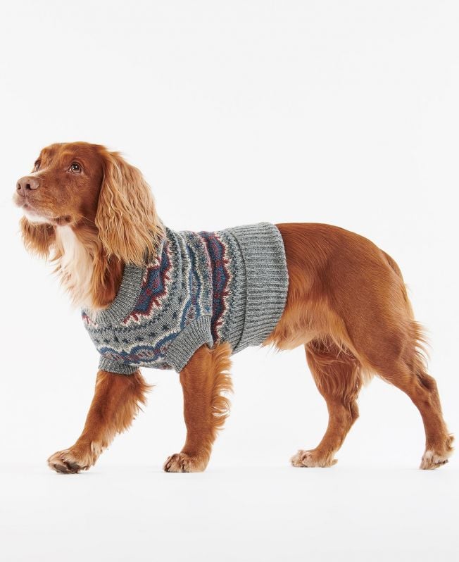 barbour case fair isle hondentrui