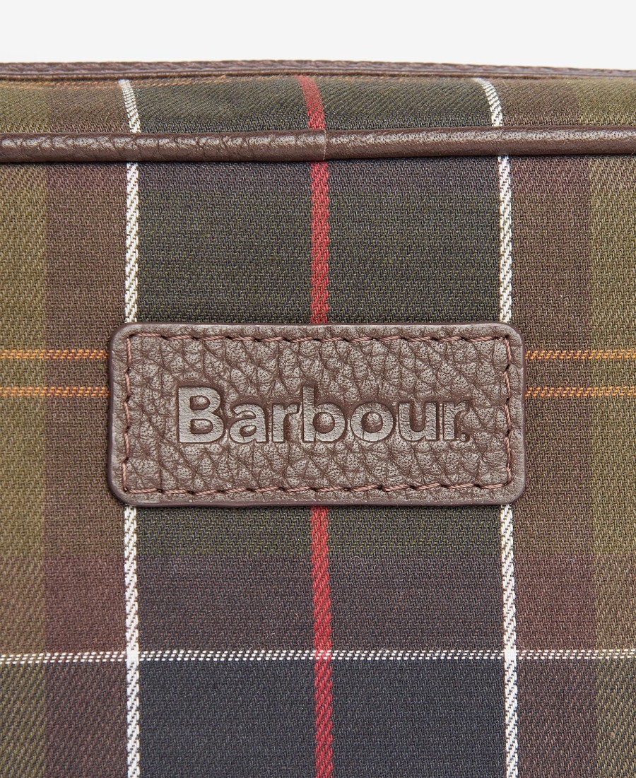 waszak van tartan en leer