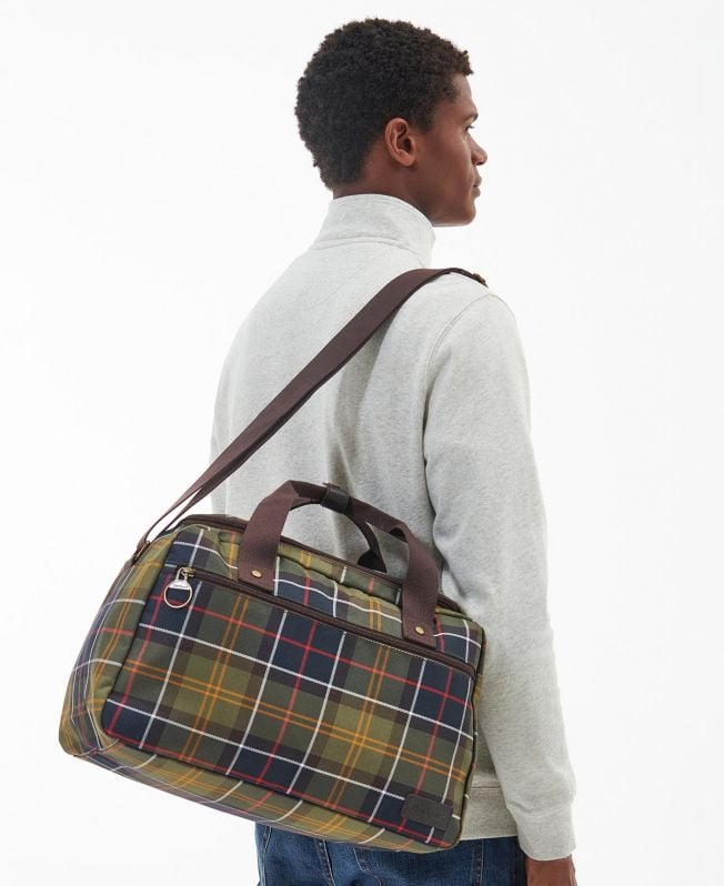 torridon tartan flight bag