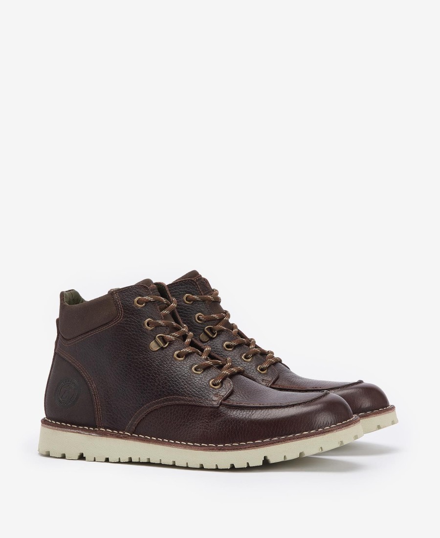 fred moc toe boots