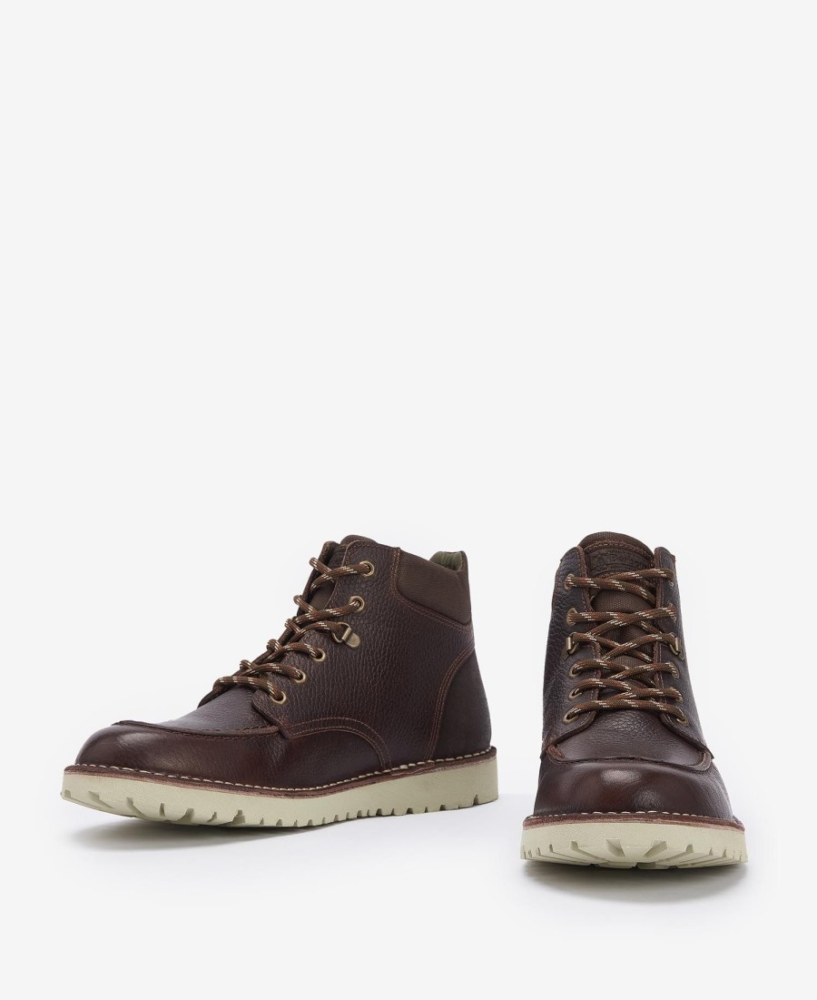 fred moc toe boots