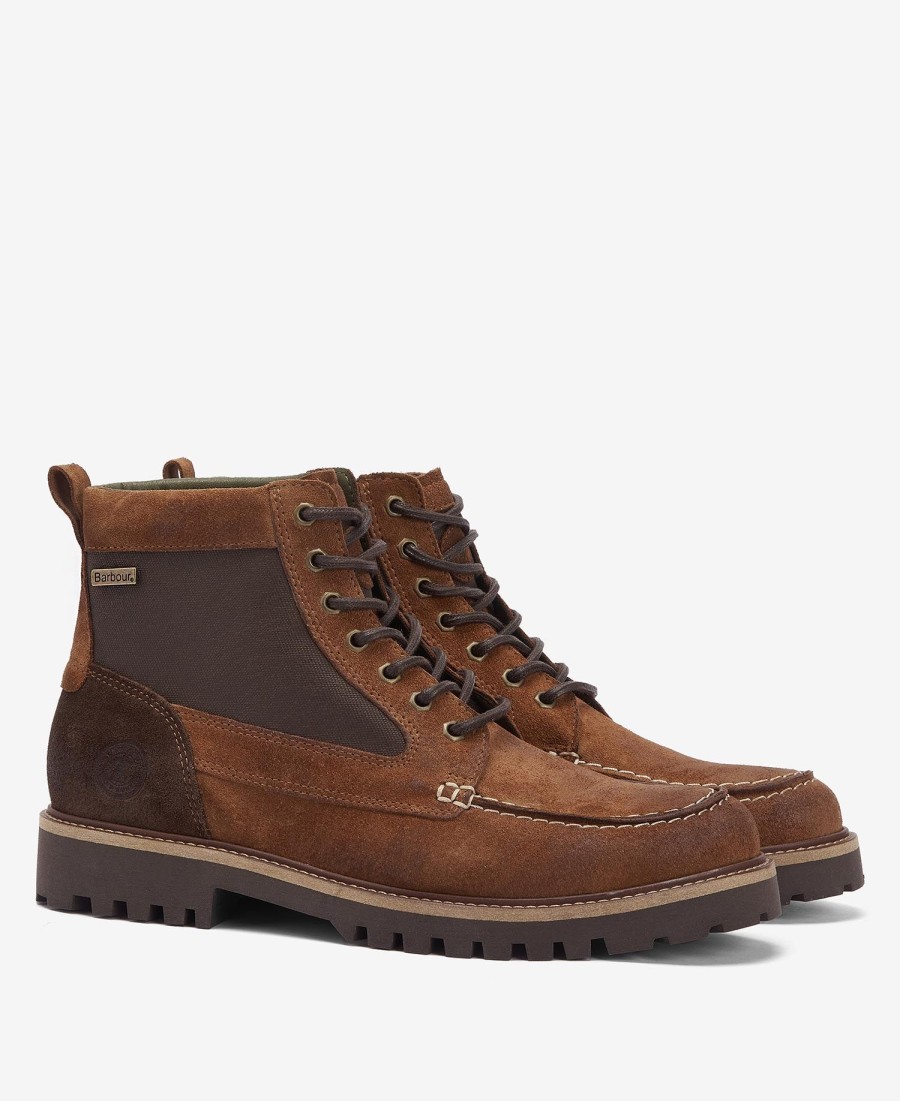 sheene moc toe derby boots
