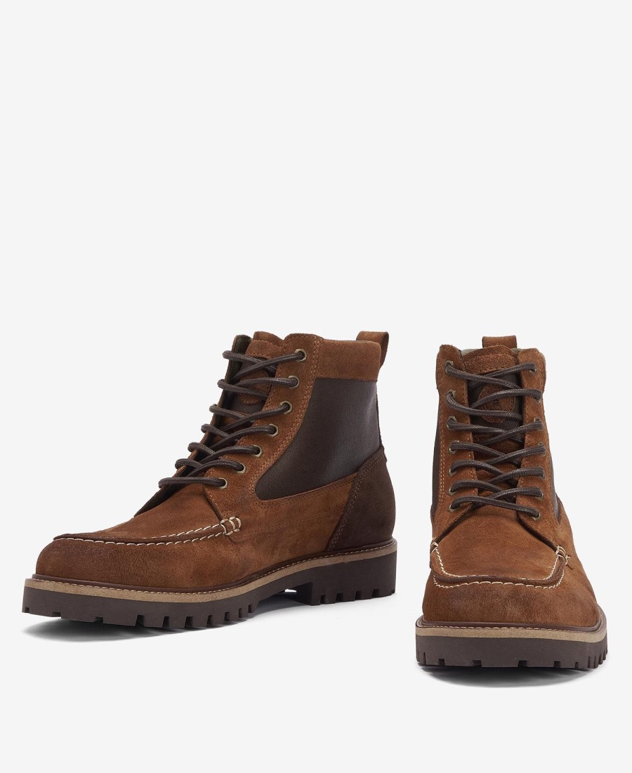 sheene moc toe derby boots