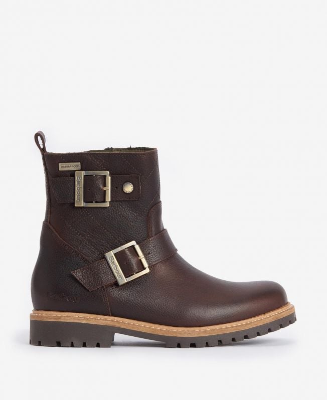 bramble double buckle boots