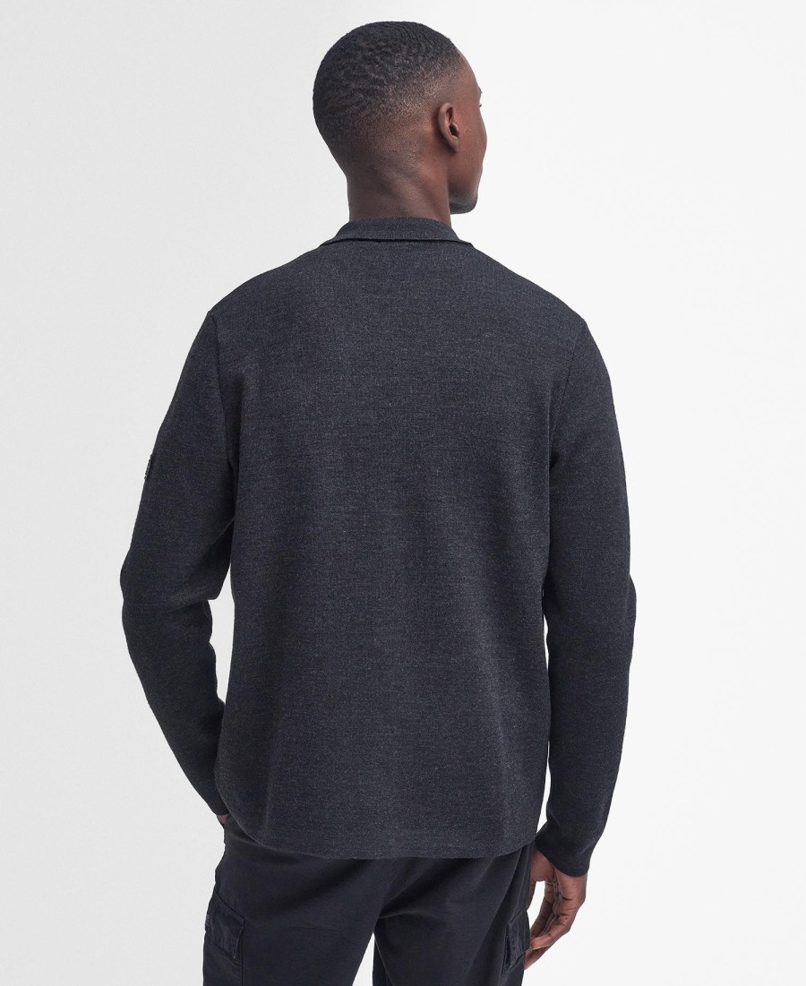 burley zip cardigan