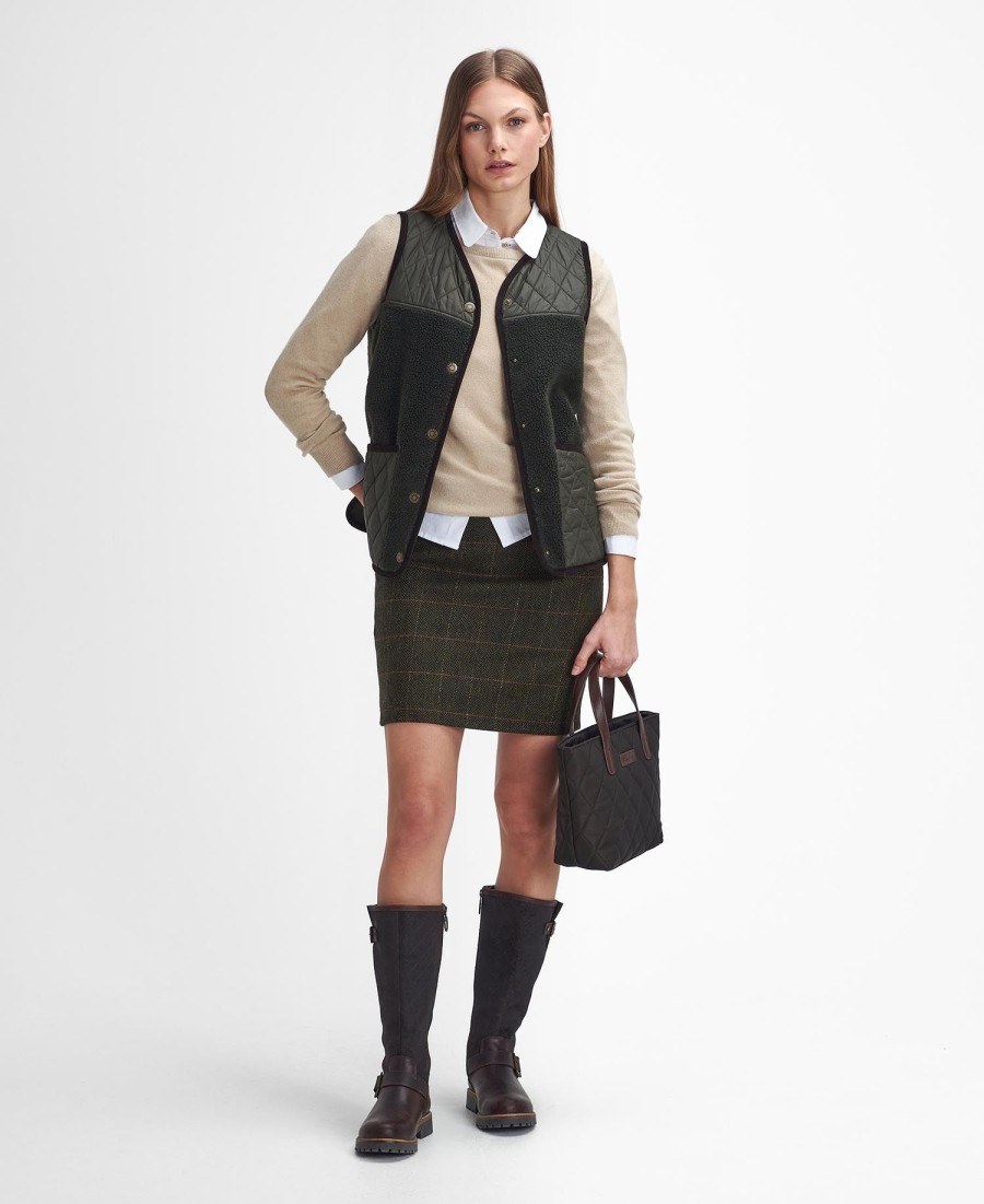 brambles fleece vest
