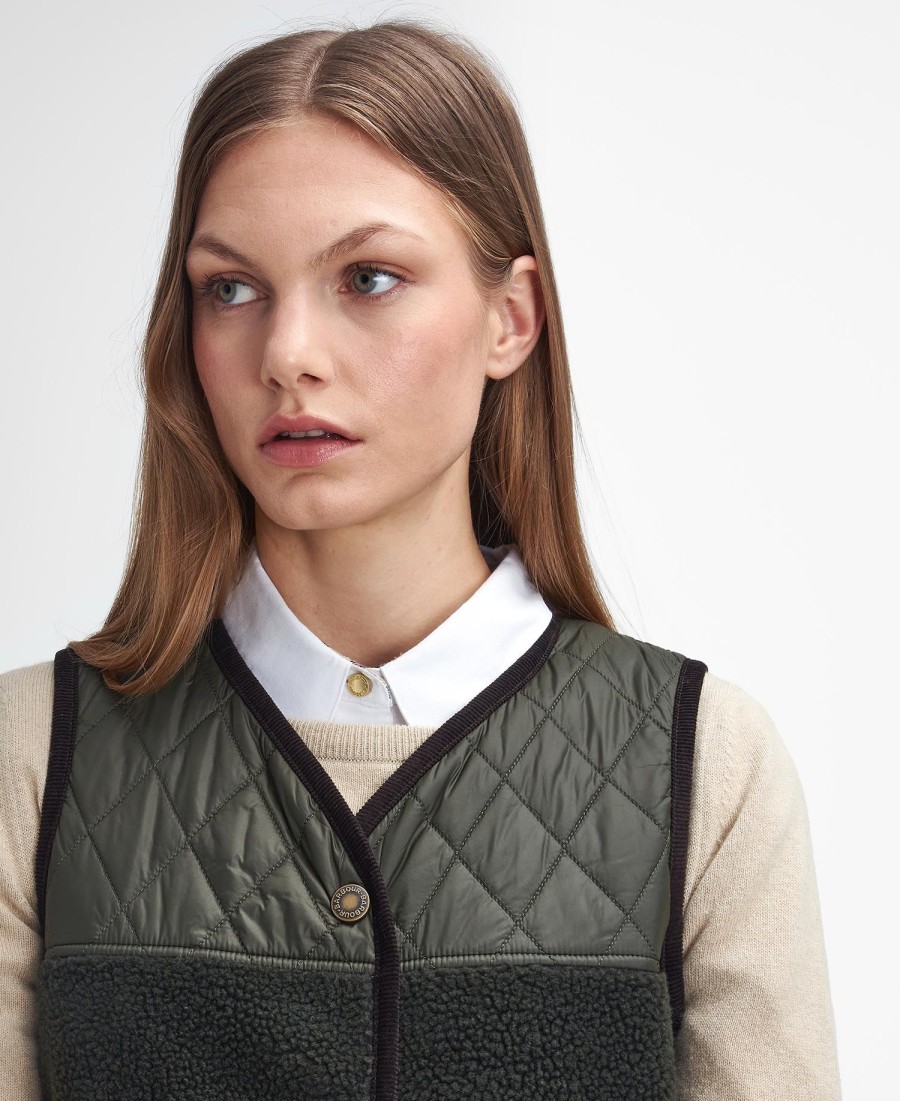 brambles fleece vest