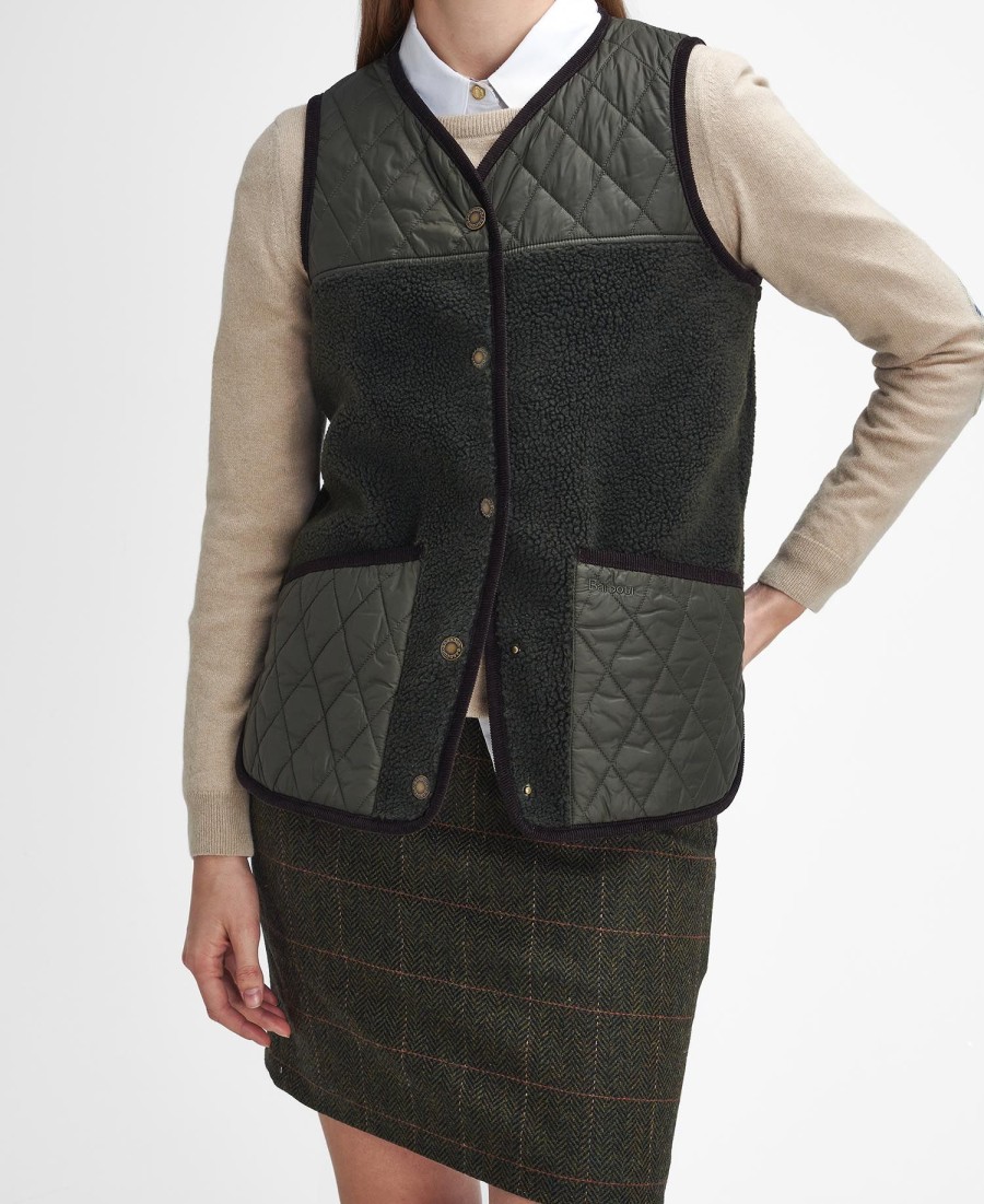 brambles fleece vest