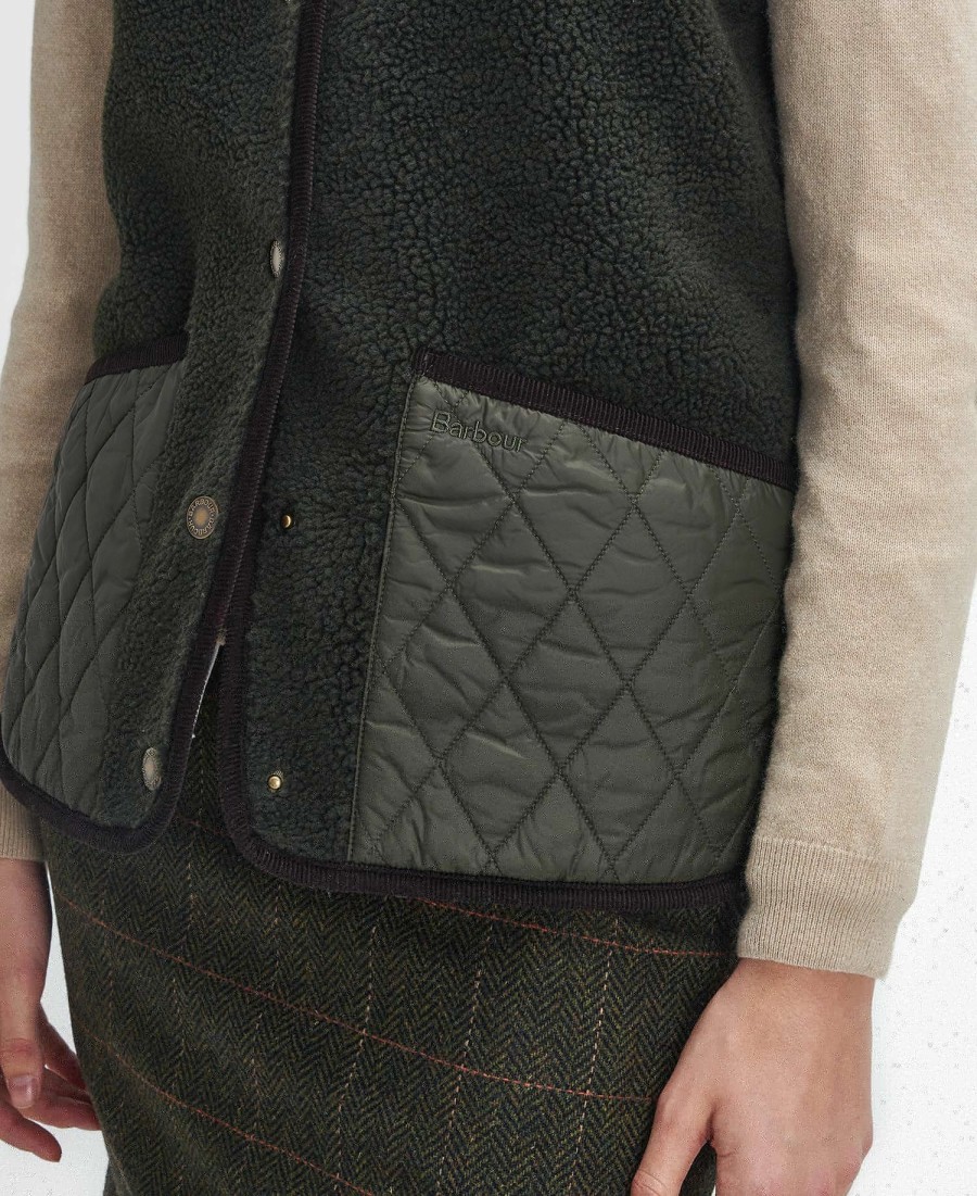 brambles fleece vest