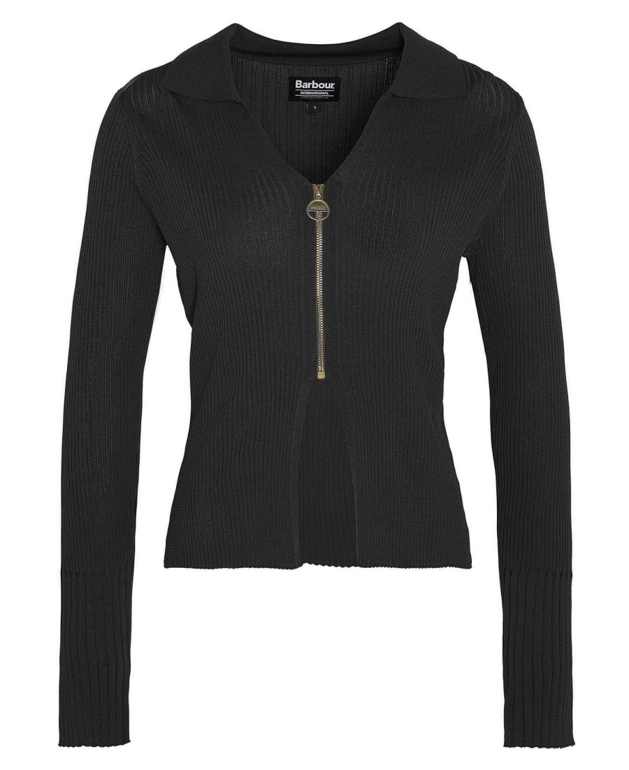 mondale zip cardigan