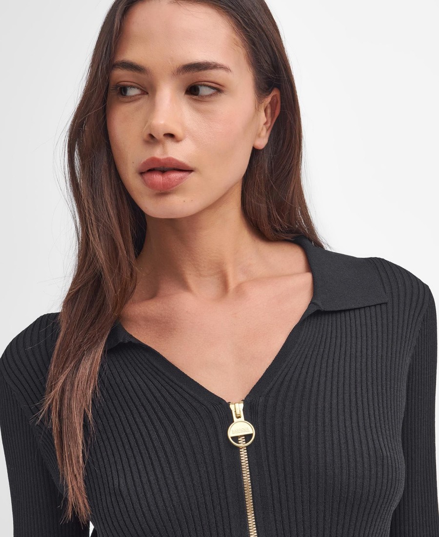 mondale zip cardigan