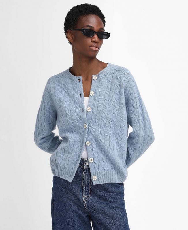 barbour the edit by alexa gail cardigan