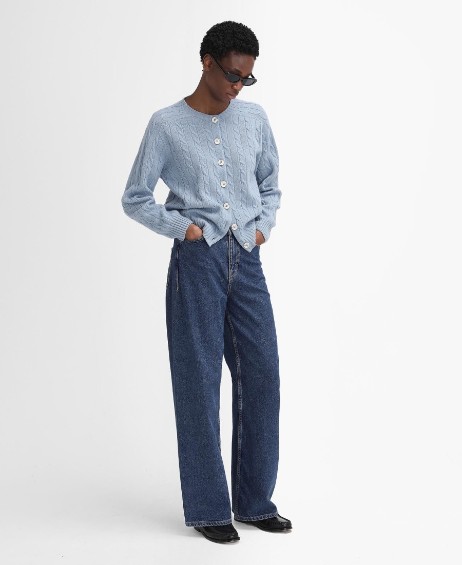 barbour the edit by alexa gail cardigan