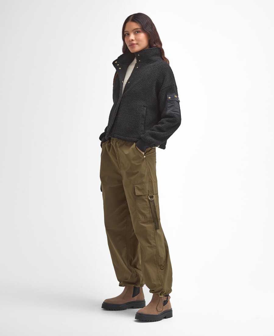 callie fleece bomberjack