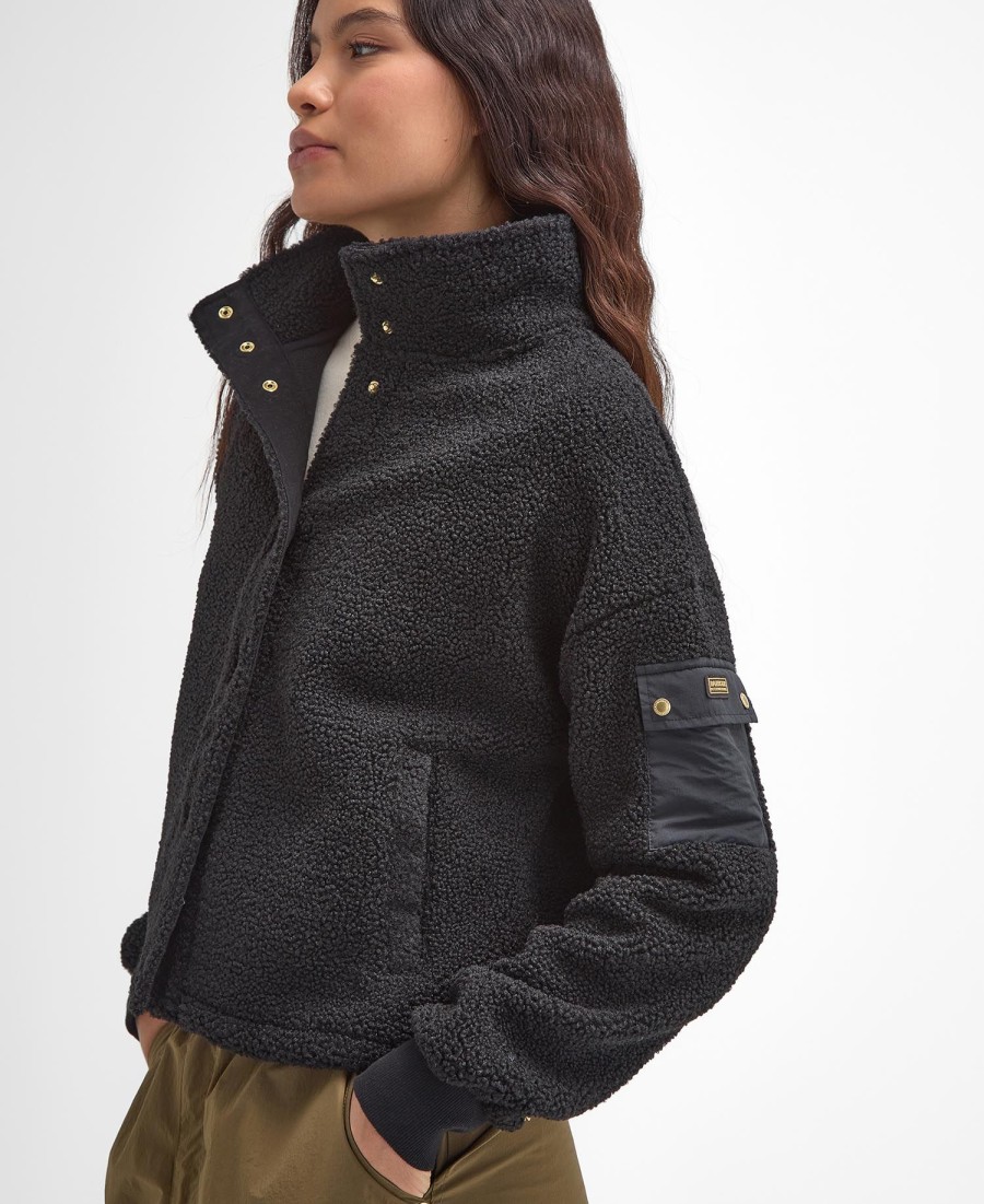 callie fleece bomberjack