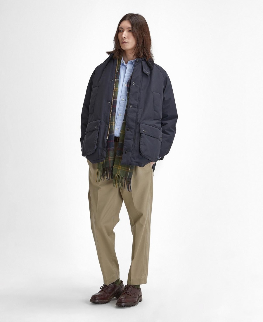 bedale oversized gewatteerde jas