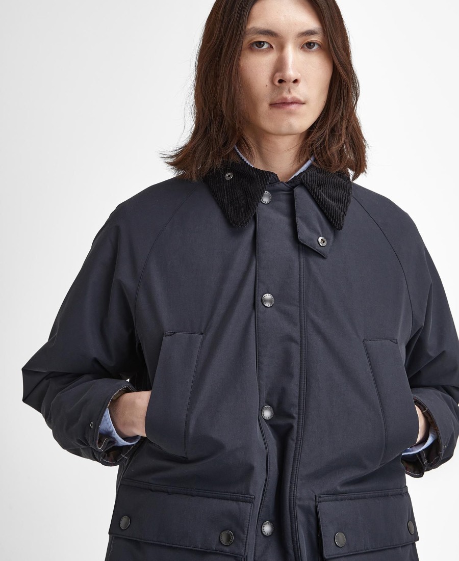 bedale oversized gewatteerde jas