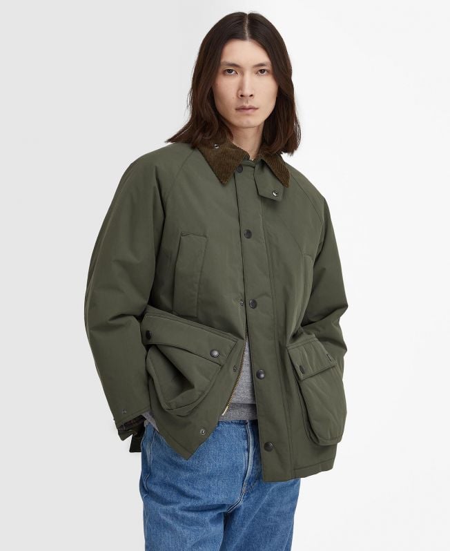 bedale oversized gewatteerde jas