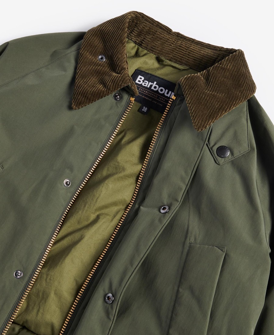 bedale oversized gewatteerde jas