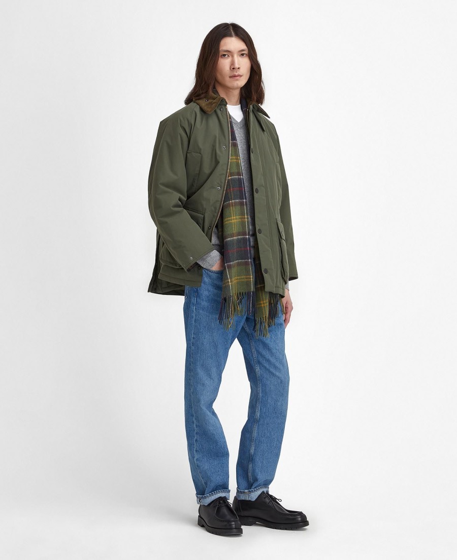 bedale oversized gewatteerde jas