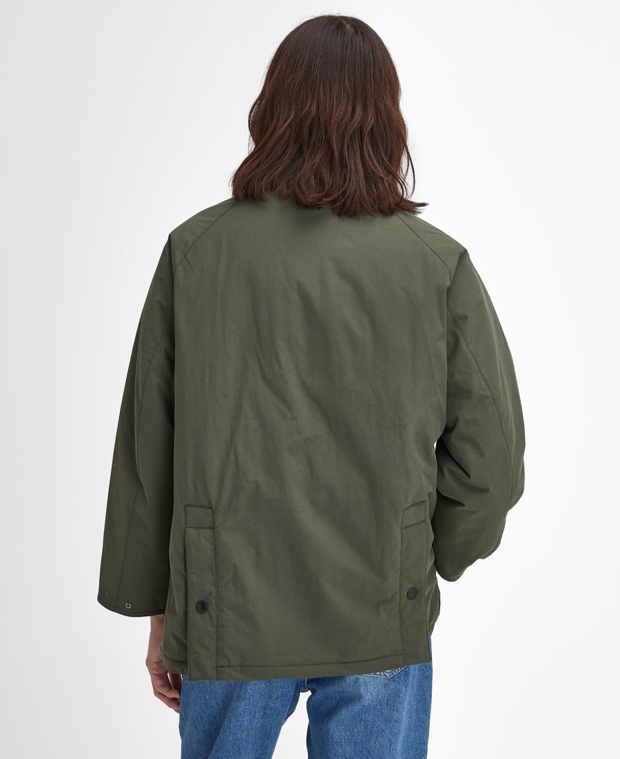 bedale oversized gewatteerde jas