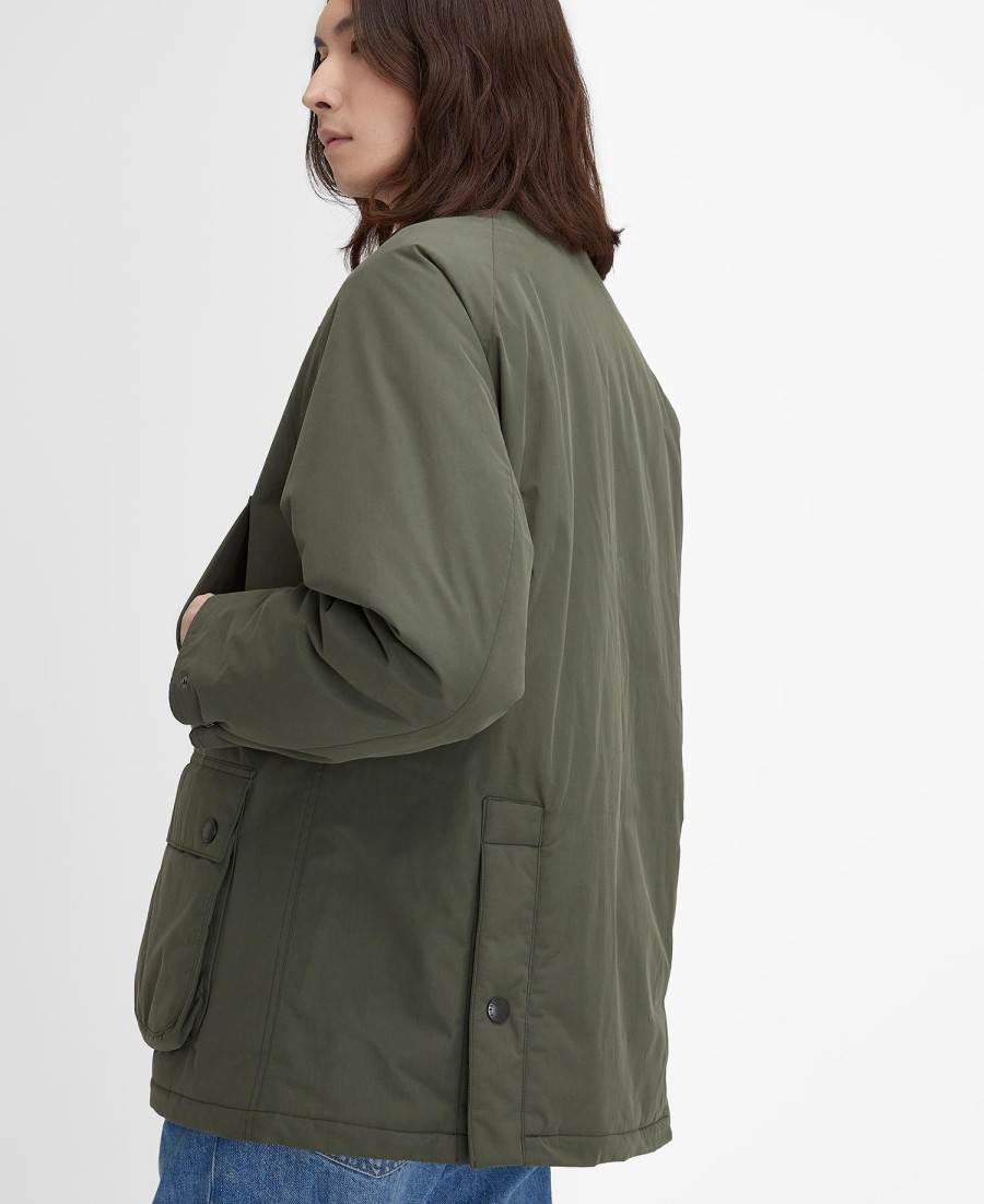 bedale oversized gewatteerde jas