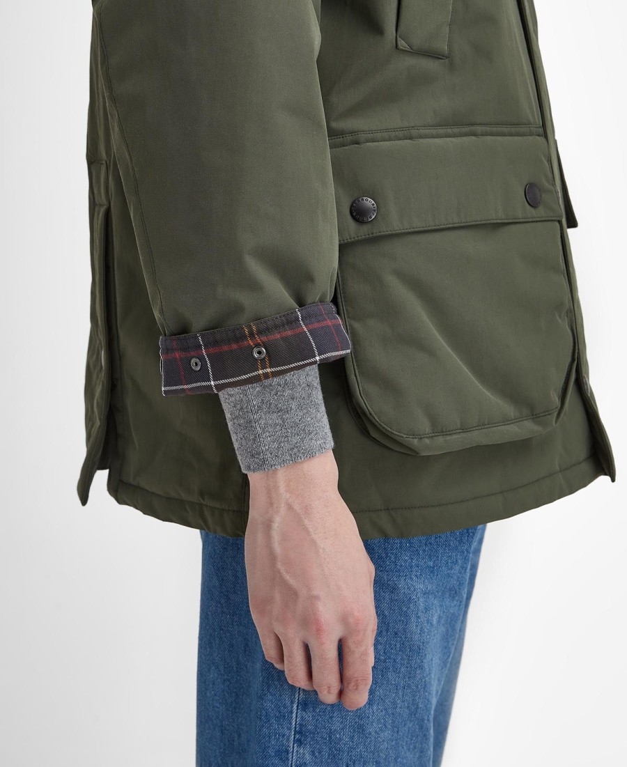 bedale oversized gewatteerde jas