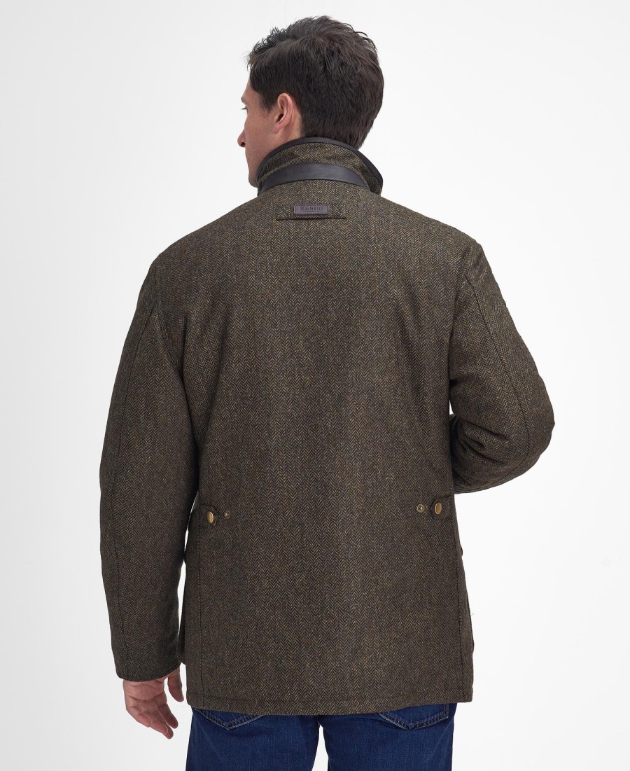 hereford tweed wollen jas