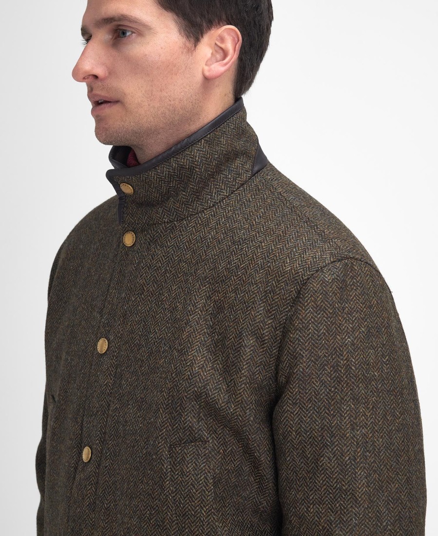 hereford tweed wollen jas