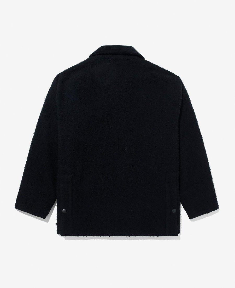 barbour x noah bedale wollen jas