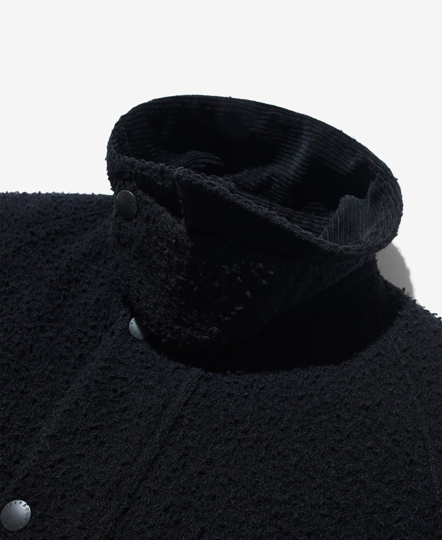 barbour x noah bedale wollen jas
