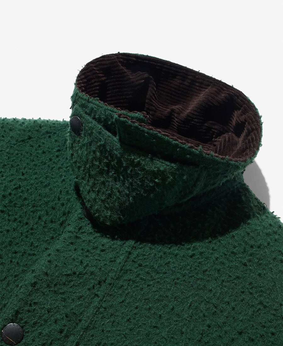 barbour x noah bedale wollen jas