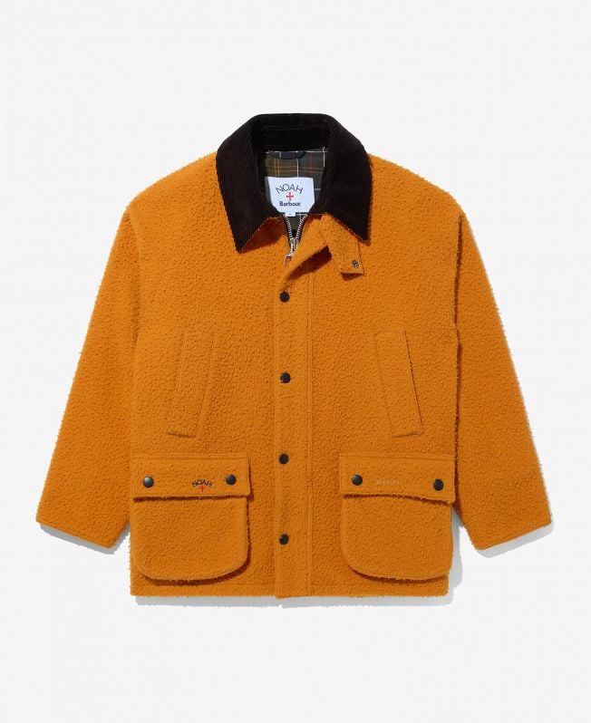 barbour x noah bedale wollen jas