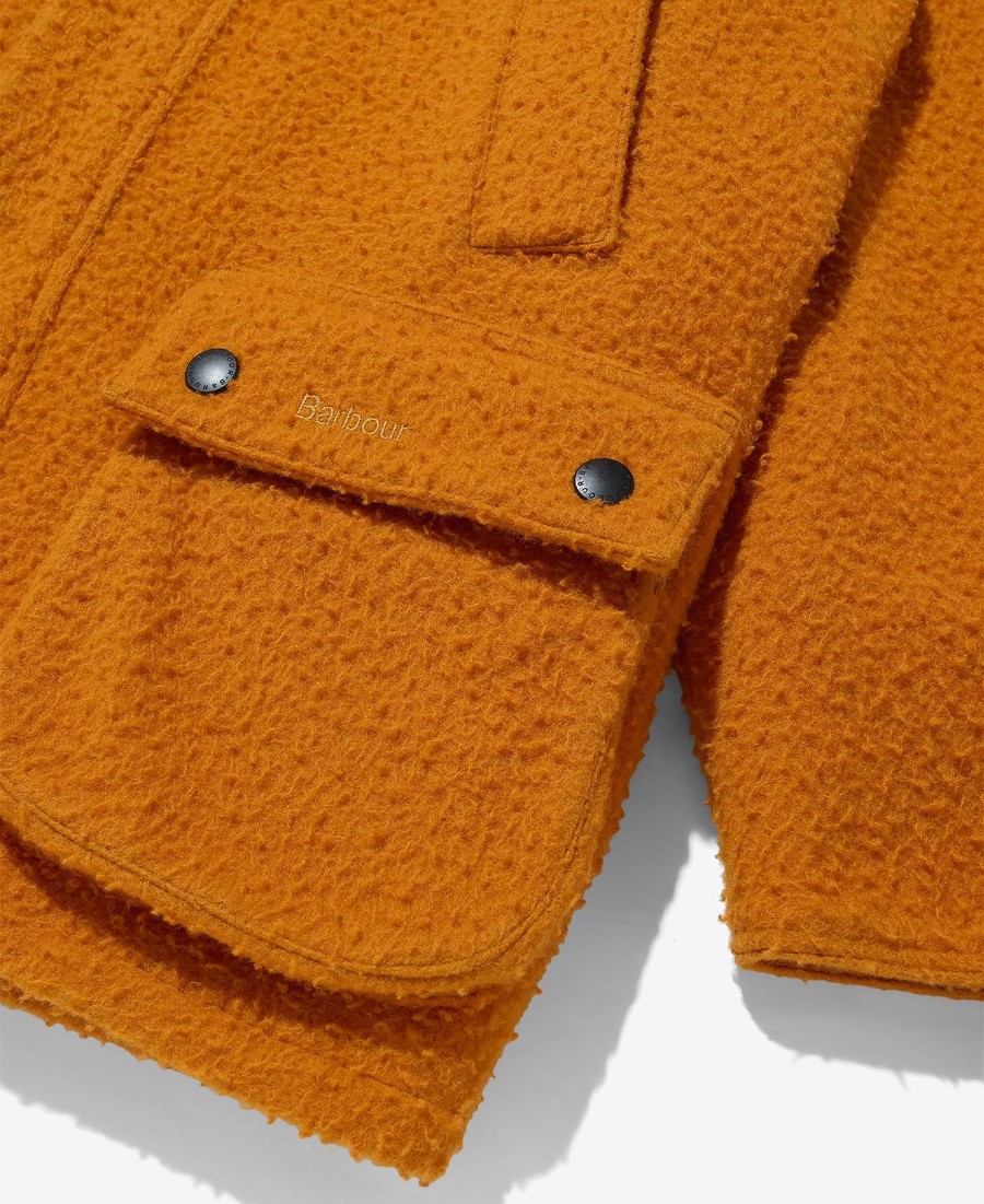 barbour x noah bedale wollen jas