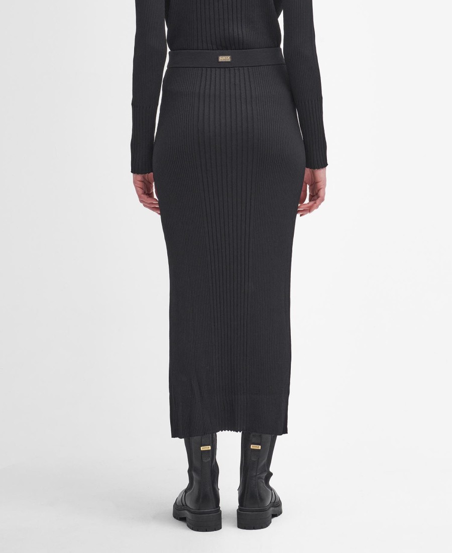 mondale gebreide midi-rok