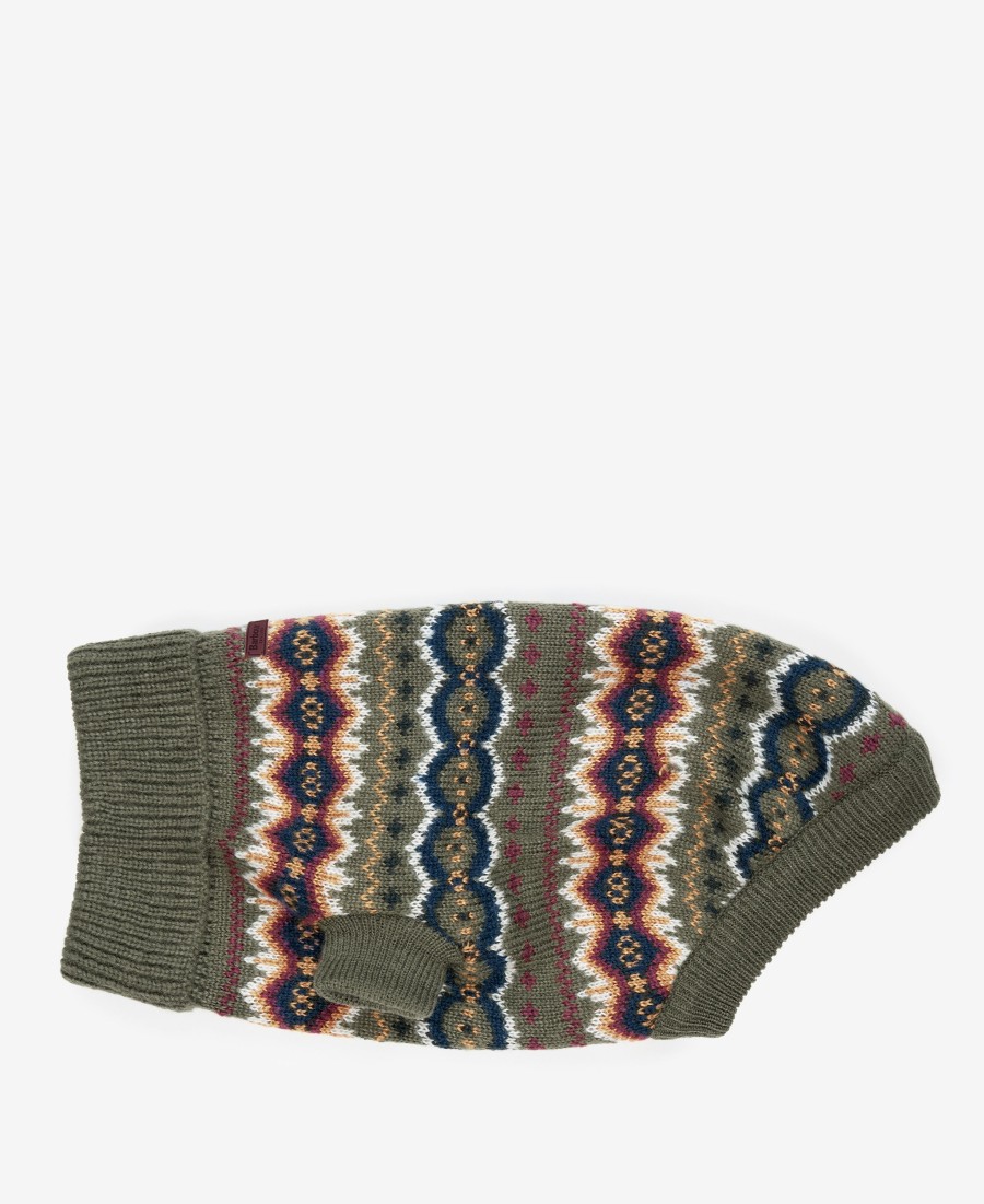 trui case fairisle hond