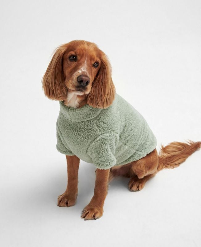 teddy fleece trui