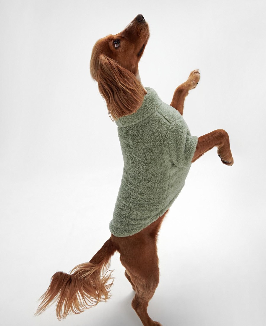teddy fleece trui