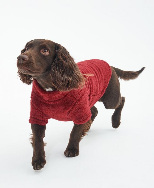 teddy fleece trui