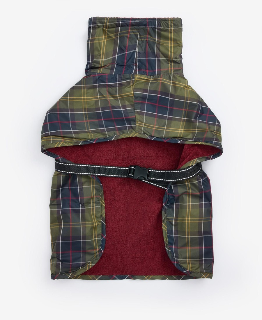 tartan hondendroogdeken