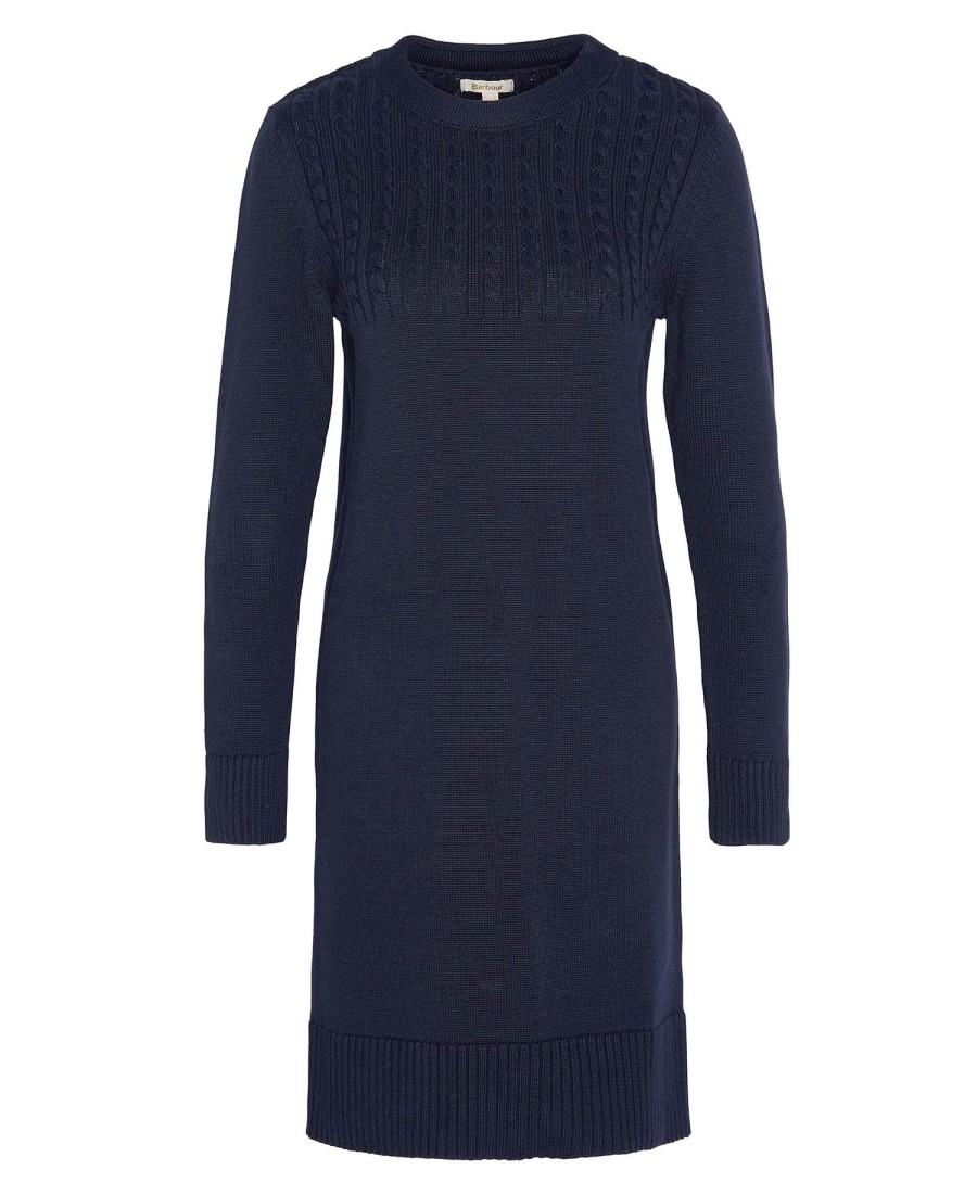 gebreide jurk van stitch guernsey