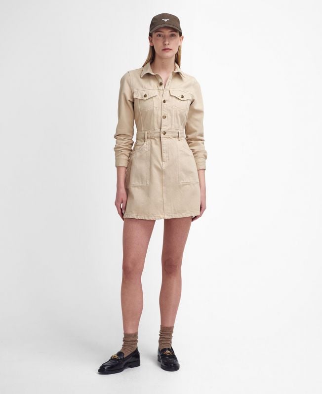 marnie denim minijurk