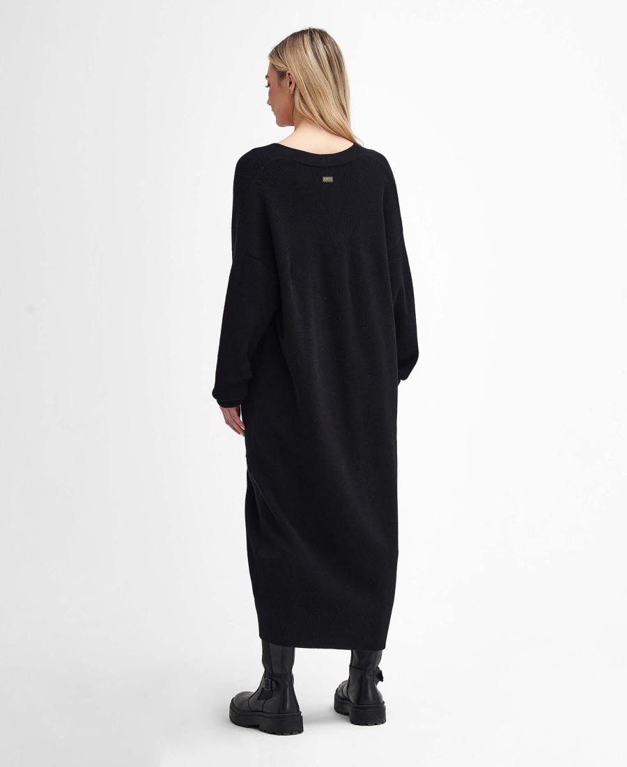 mondale gebreide midi-jurk