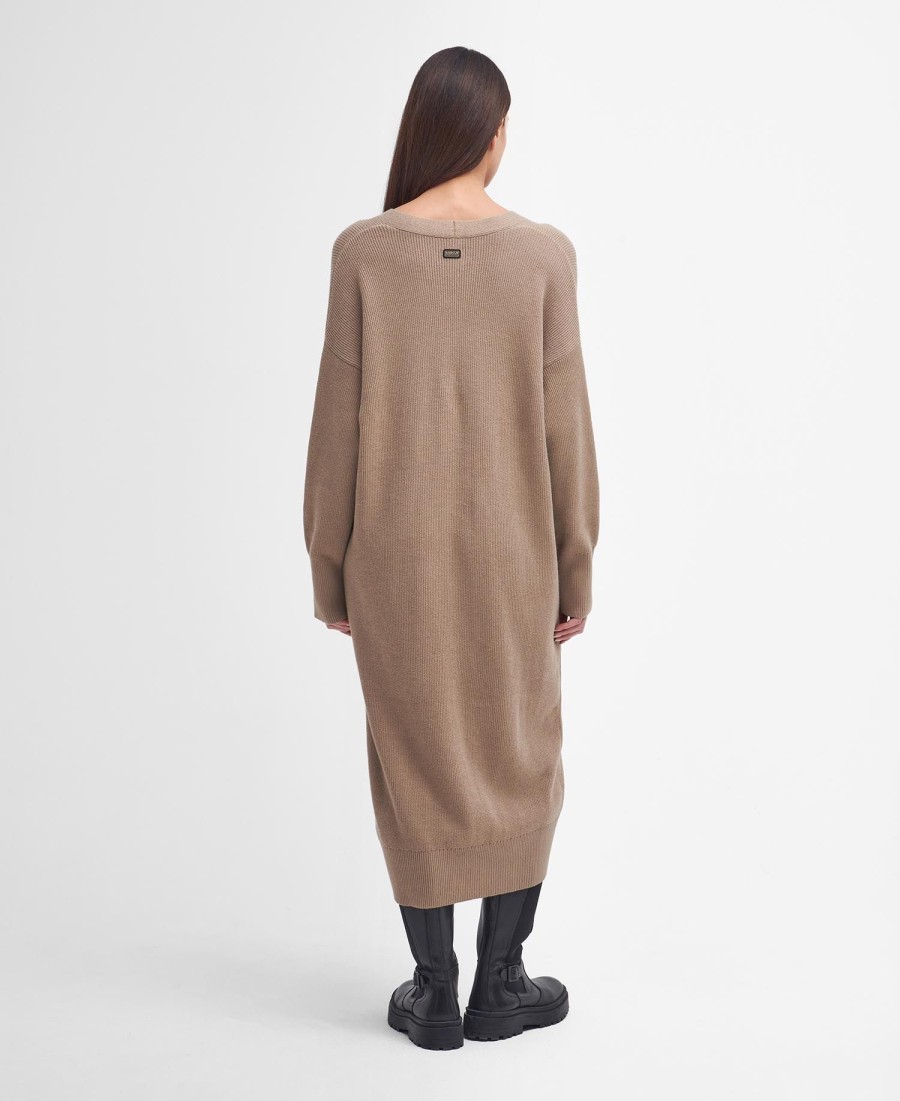 mondale gebreide midi-jurk