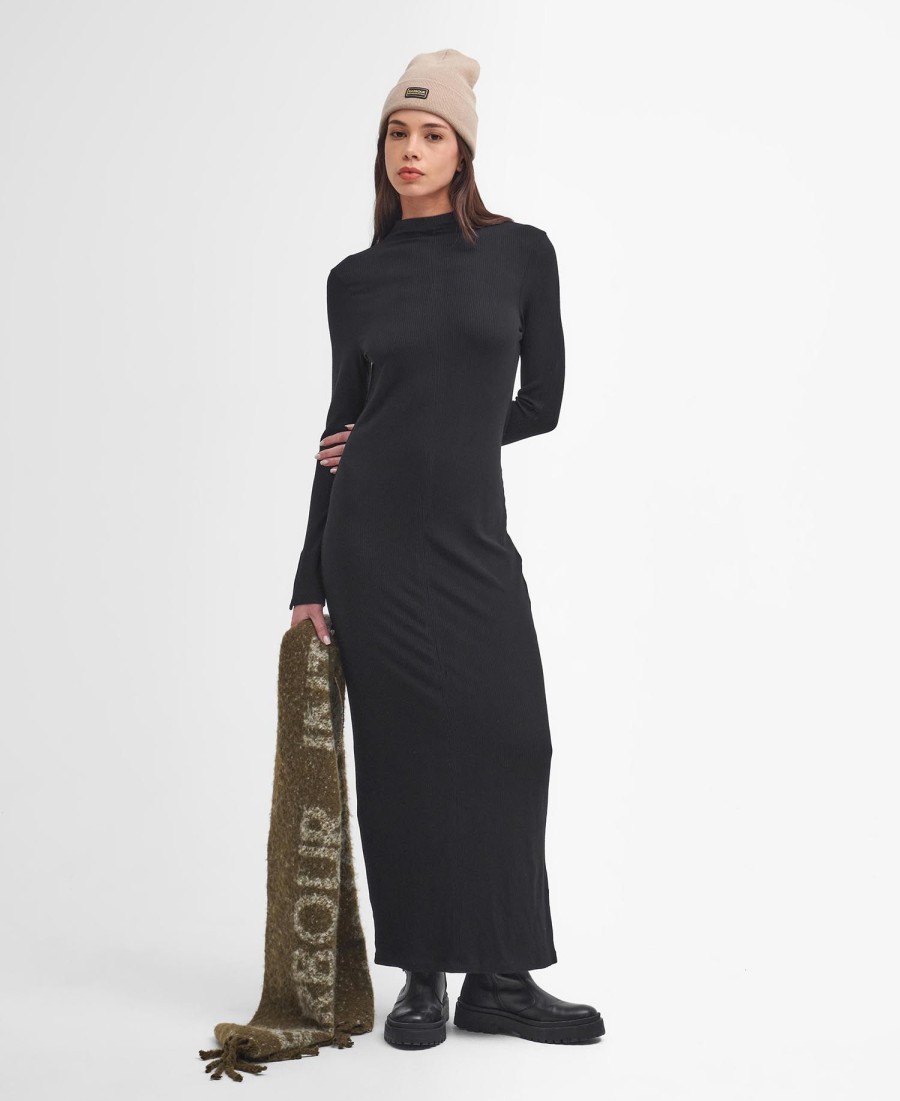 serova maxi-jurk