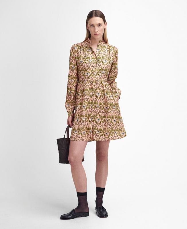 isabella barbour x william morris gallery minijurk