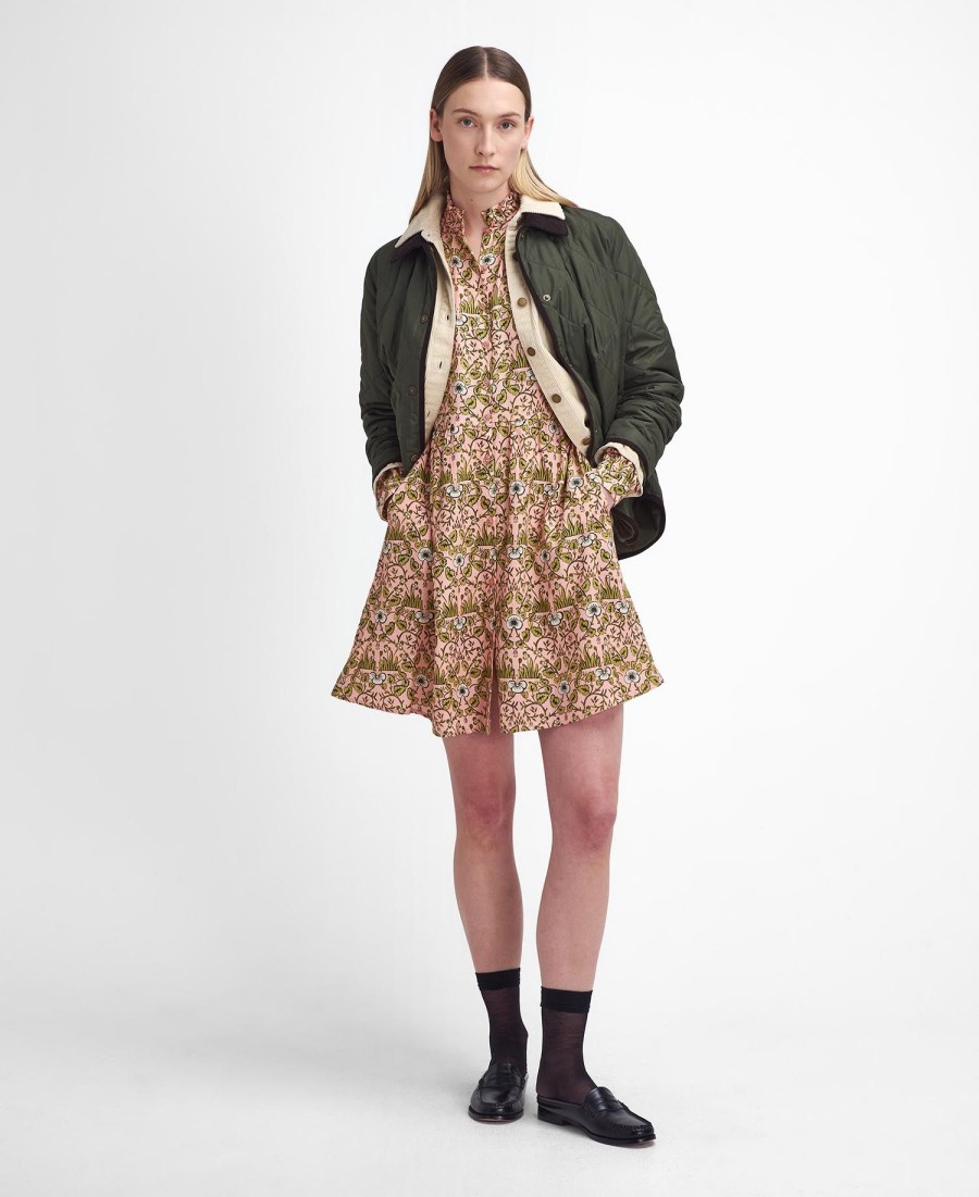isabella barbour x william morris gallery minijurk