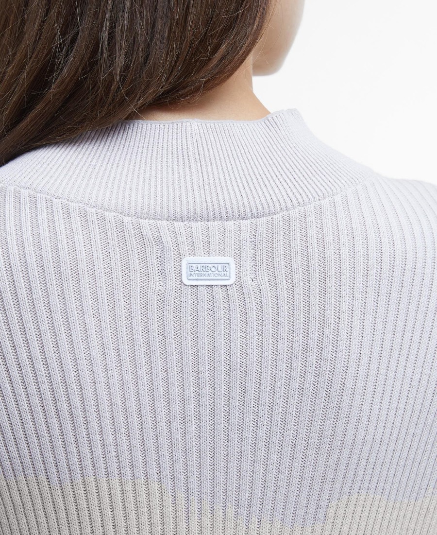 franchesca gebreide mini-jurk