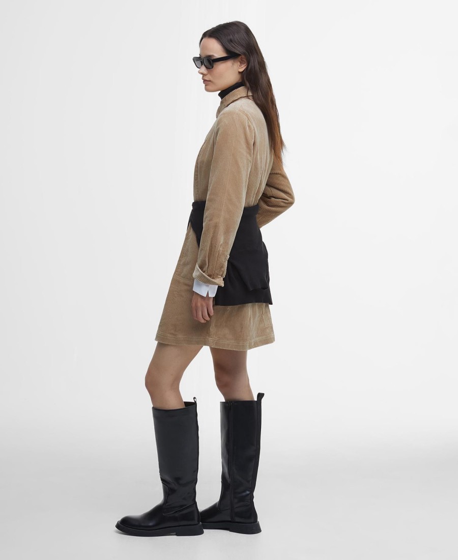 tessa cord minijurk