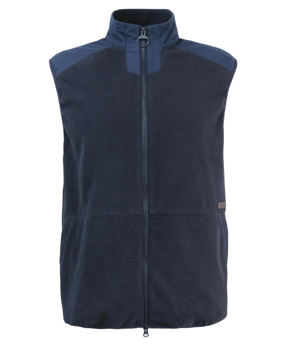 country fleece vest